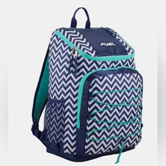 FUEL Sports Backpack Wide Mouth with Front Bungee and Inner Tech Pocket,
 NWT - Picture 5 of 5